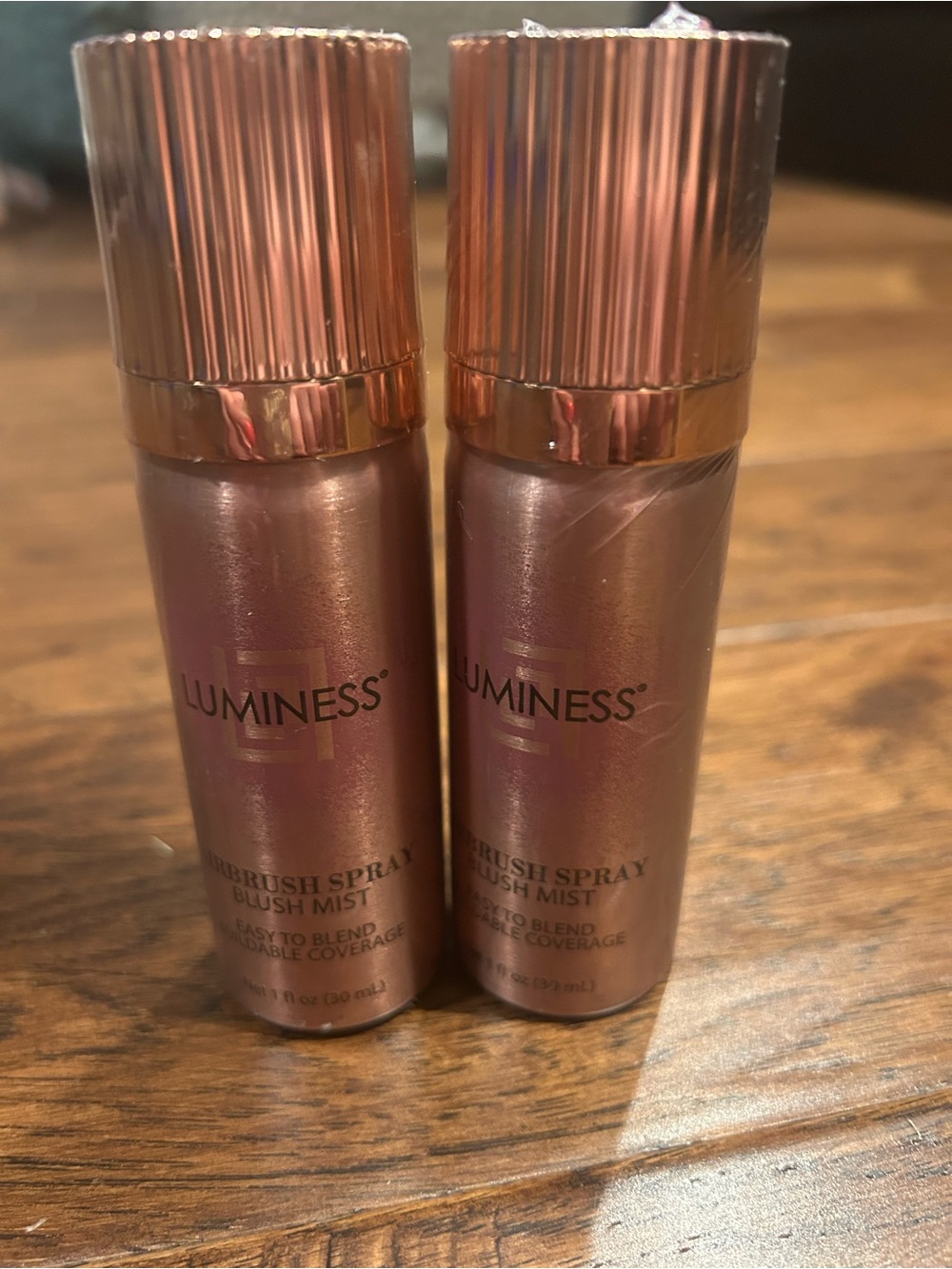 Luminess Airbrush Spray Blush Mist Charming Mist/Spray E 1 fl oz. Lot of 2